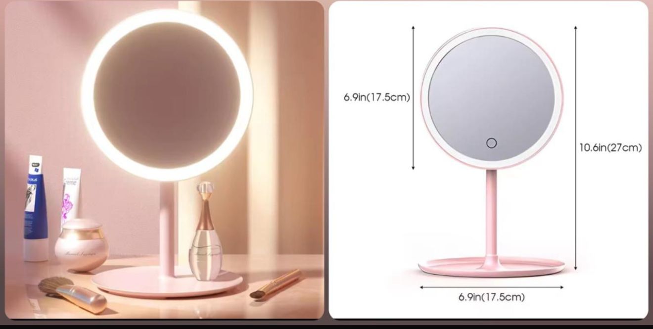 LED Mirror Organizer